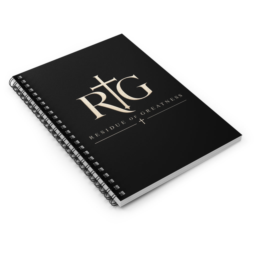 You Are the Residue of Greatness -Spiral Notebook