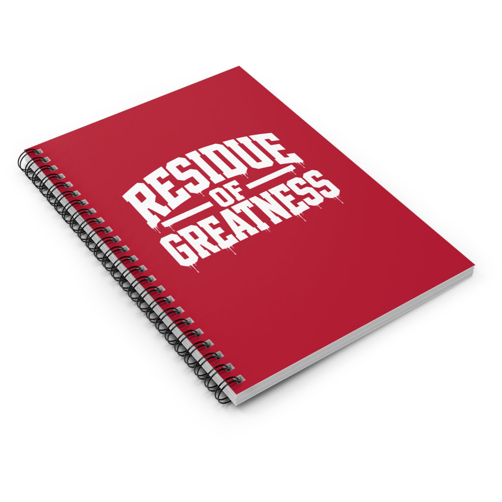 Residue of Greatness Notebook
