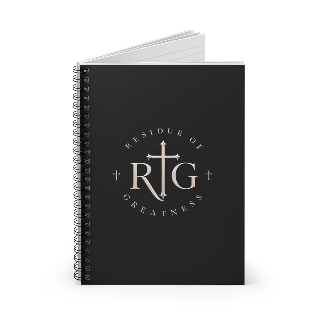 Revolving Residue of Greatness Spiral Notebook