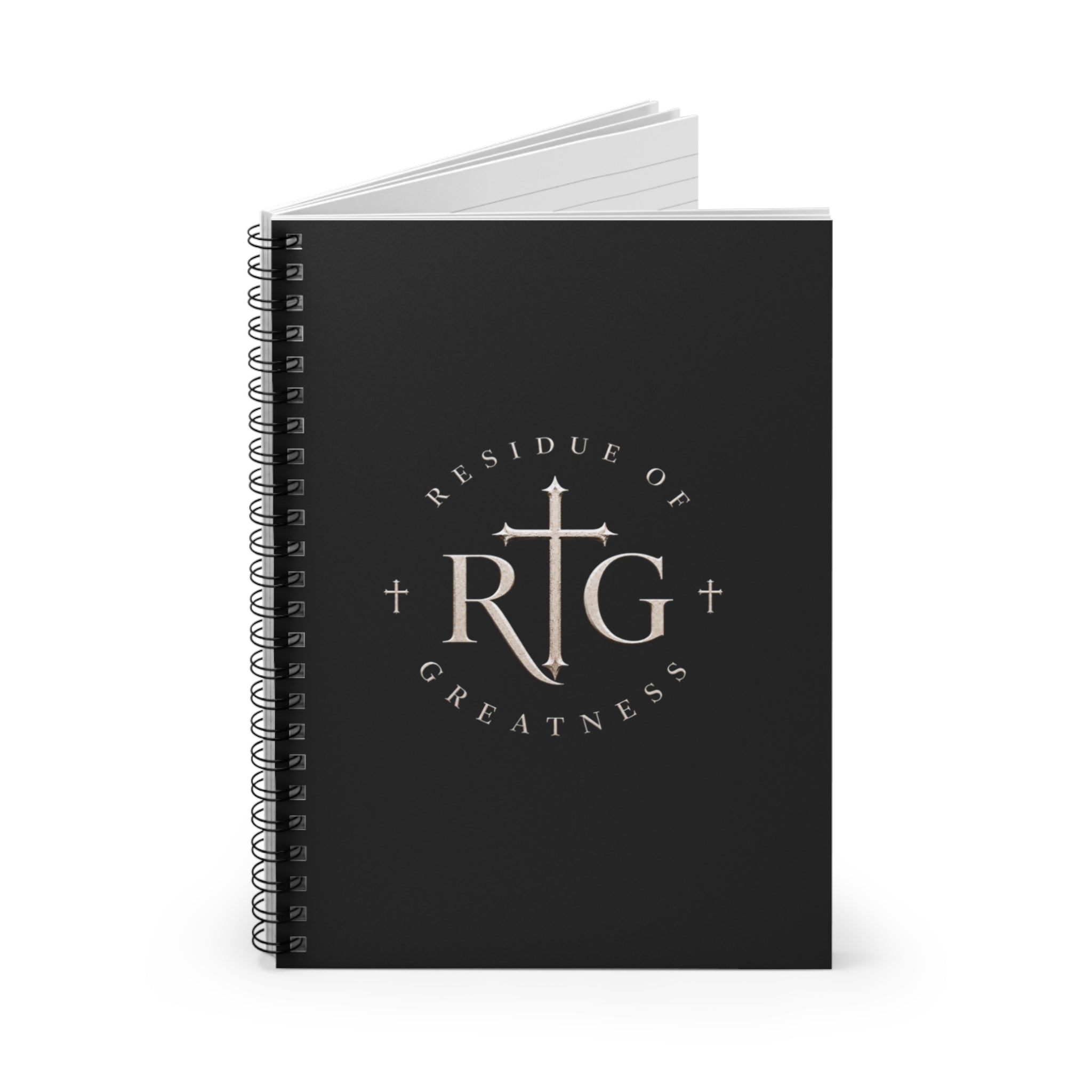 Revolving Residue of Greatness Spiral Notebook
