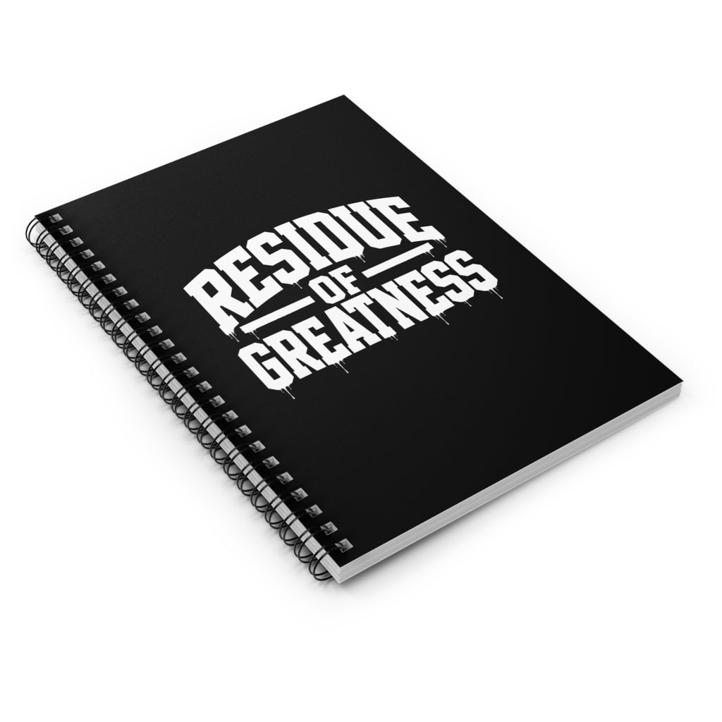 Residue of Greatness Spiral Notebook
