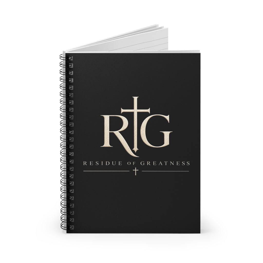 You Are the Residue of Greatness -Spiral Notebook