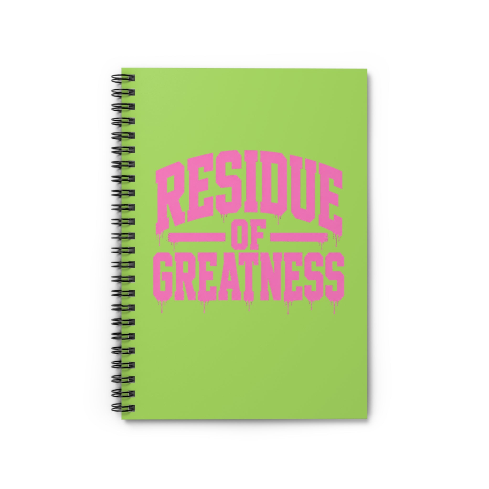 Residue of Greatness Spiral Notebook