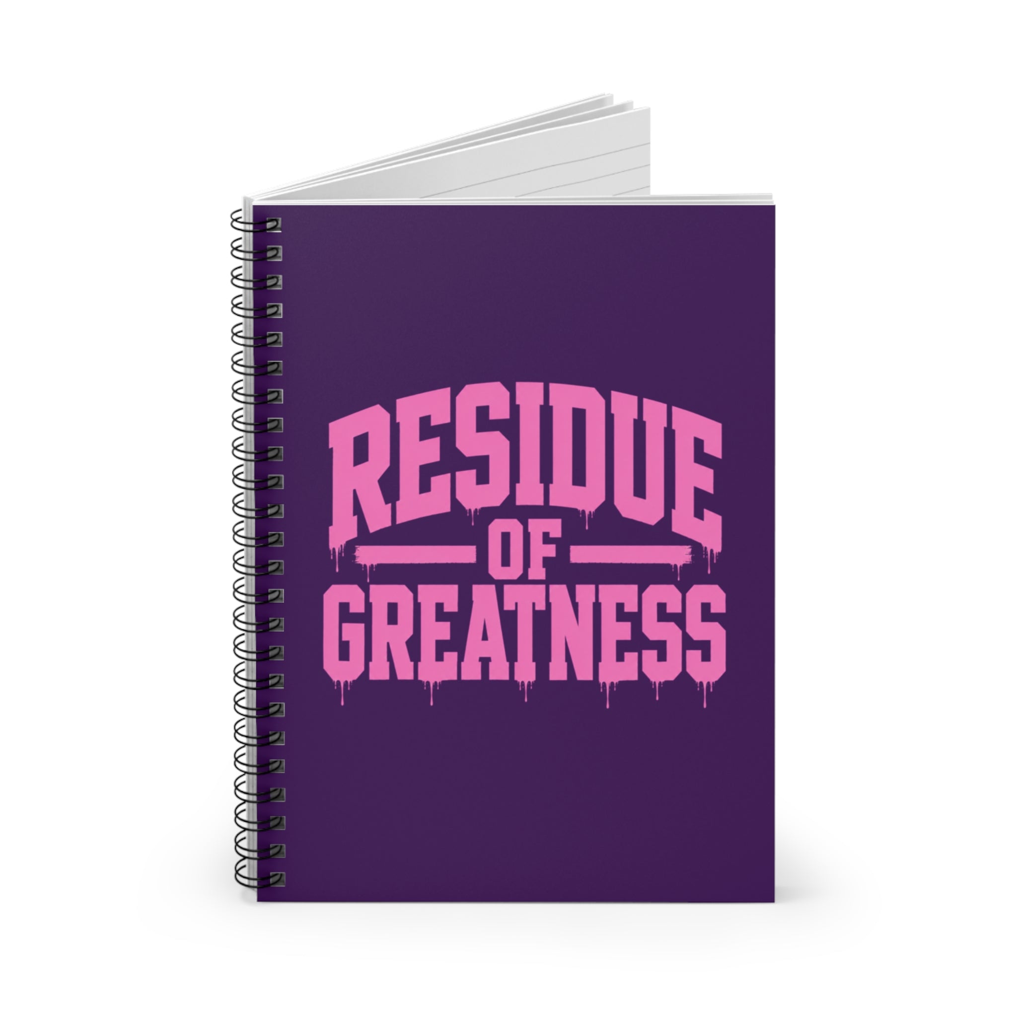 Residue of Greatness Spiral Notebook