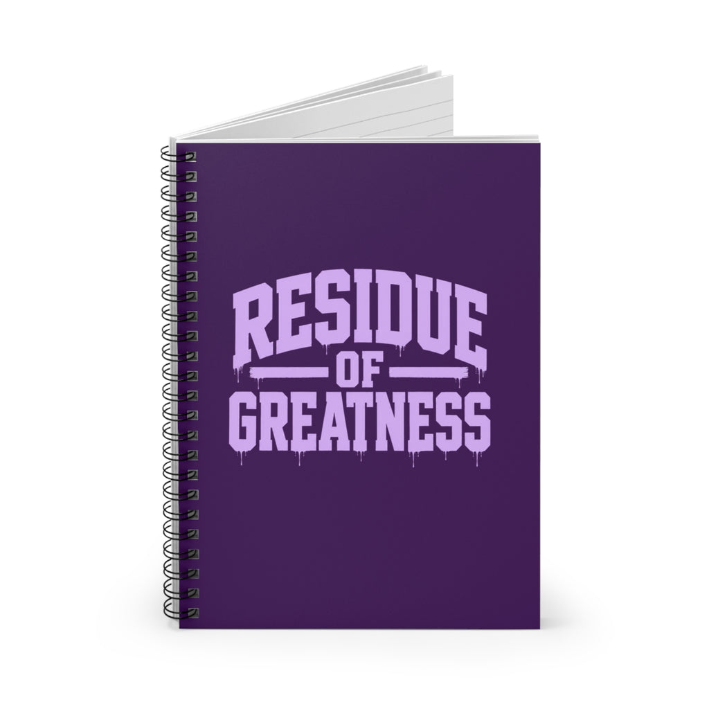 Residue of Greatness Spiral Notebook