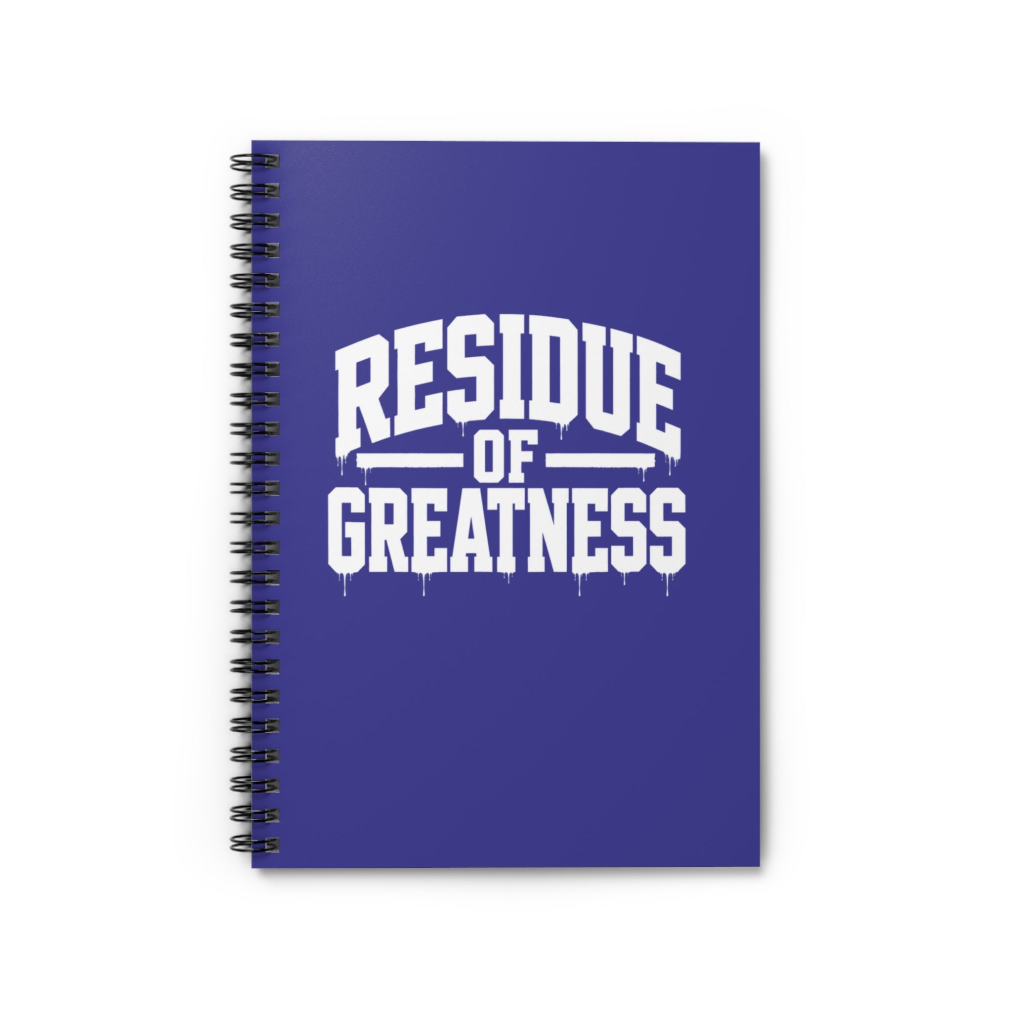 Residue of Greatness Spiral Notebook