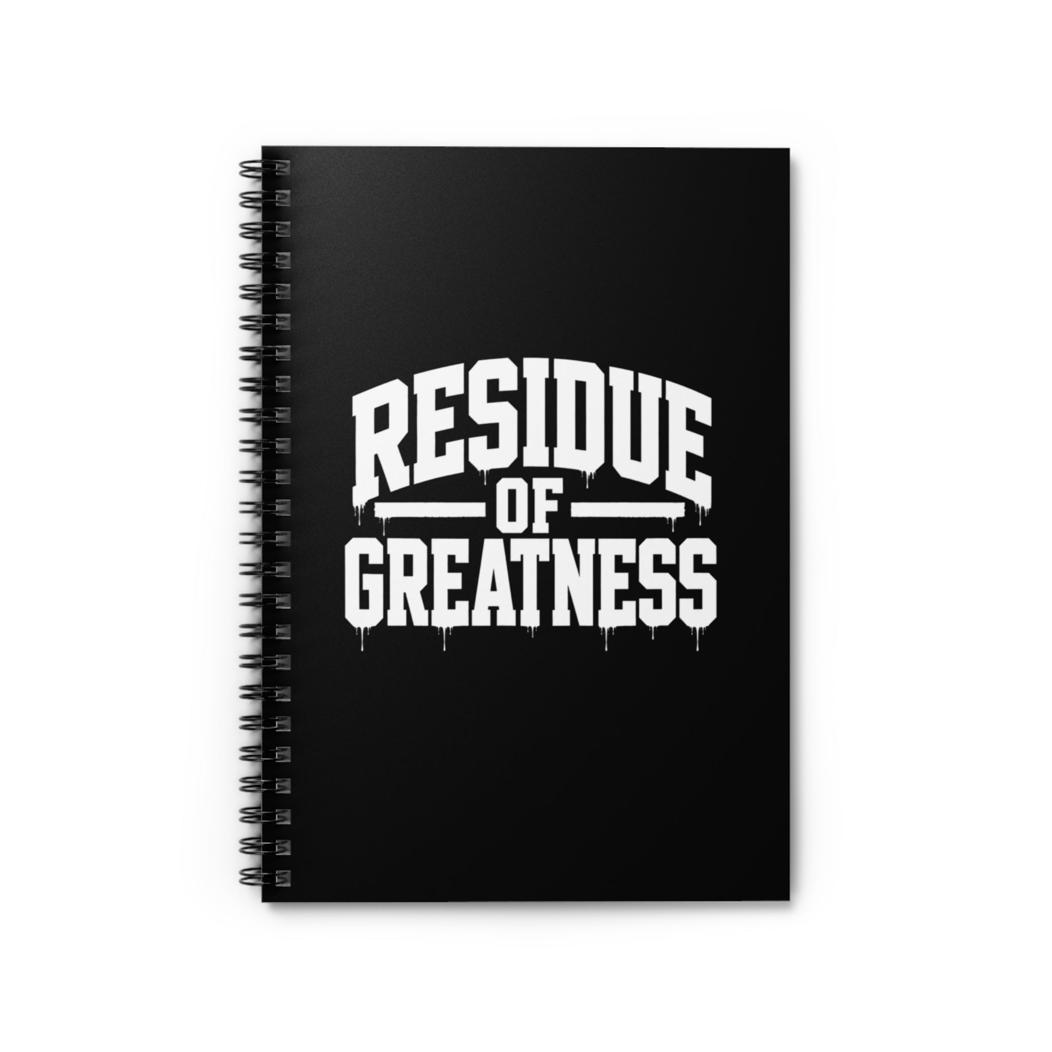 Residue of Greatness Spiral Notebook
