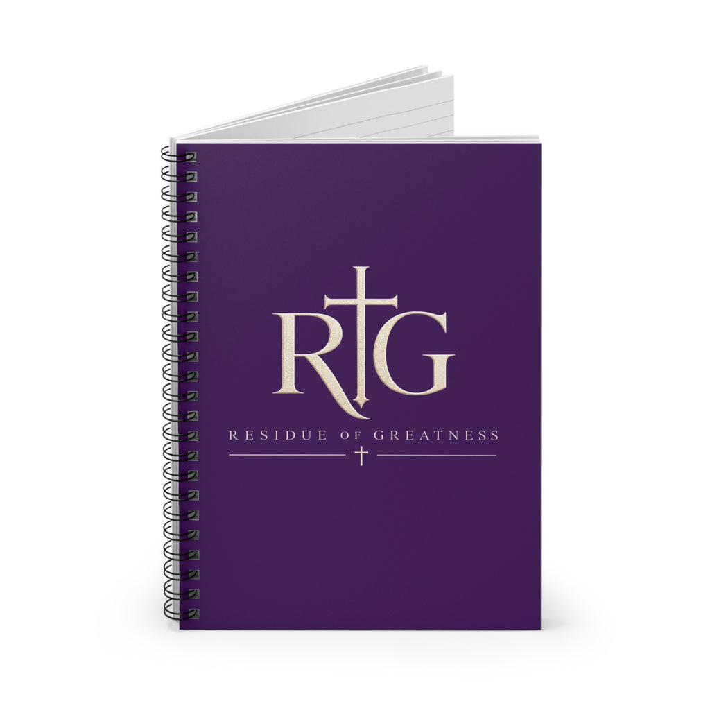 Signature Residue of Greatness Spiral Notebook