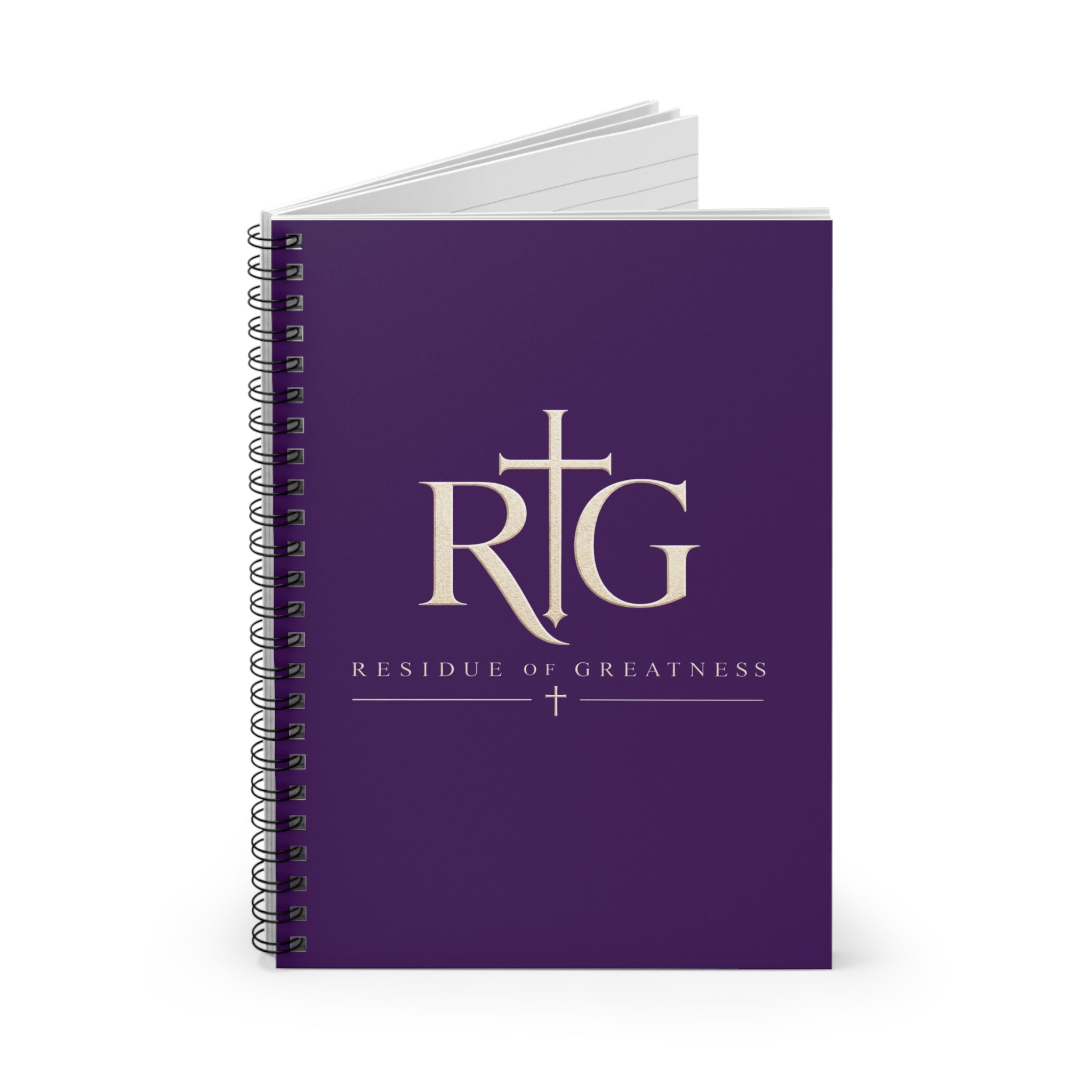 Signature Residue of Greatness Spiral Notebook