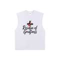 Unisex ROG Raw Edge Cotton Tank Top
