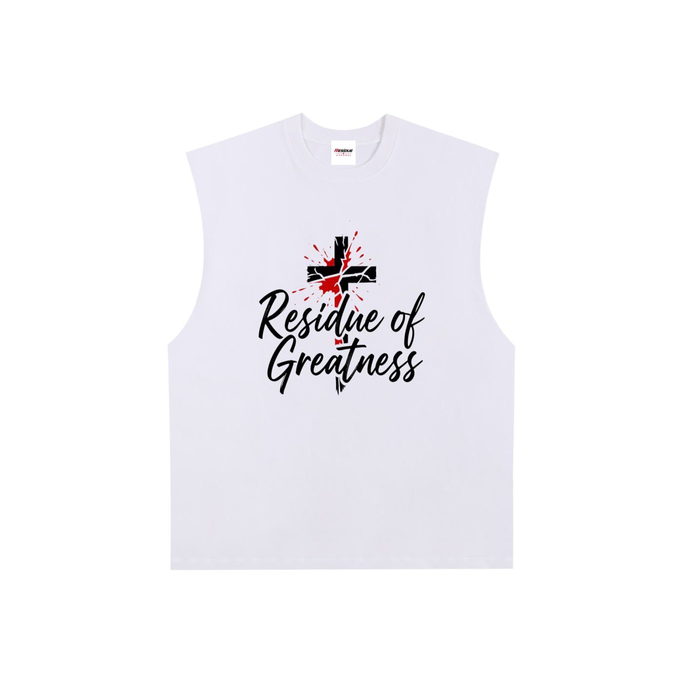 Unisex ROG Raw Edge Cotton Tank Top