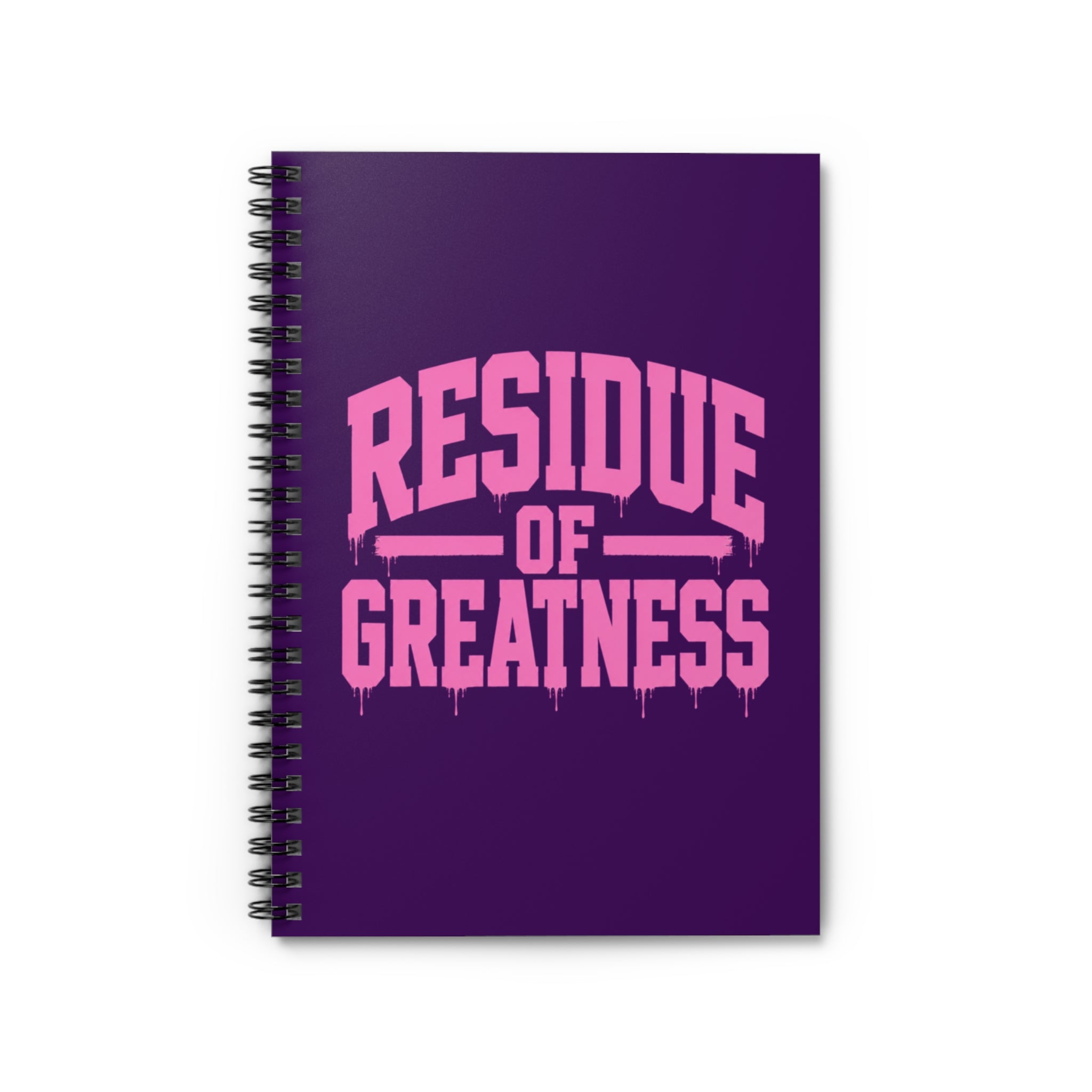 Residue of Greatness Spiral Notebook
