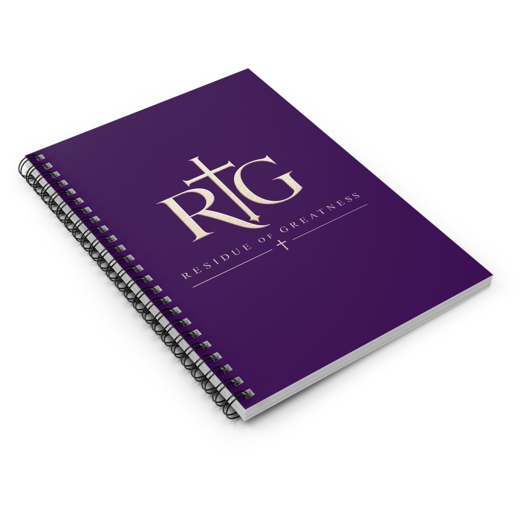 Signature Residue of Greatness Spiral Notebook