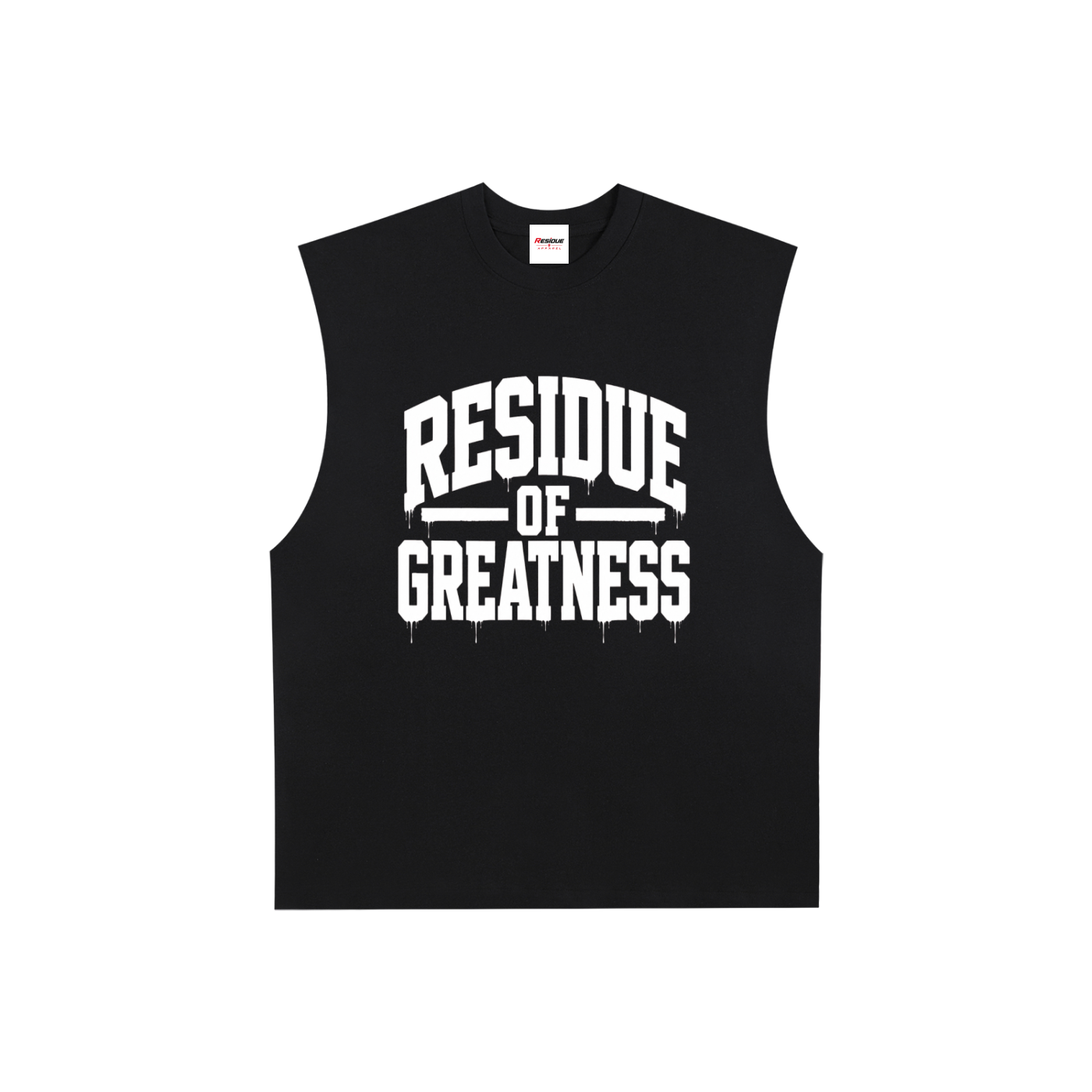 Unisex Raw Edge Cotton Tank Top