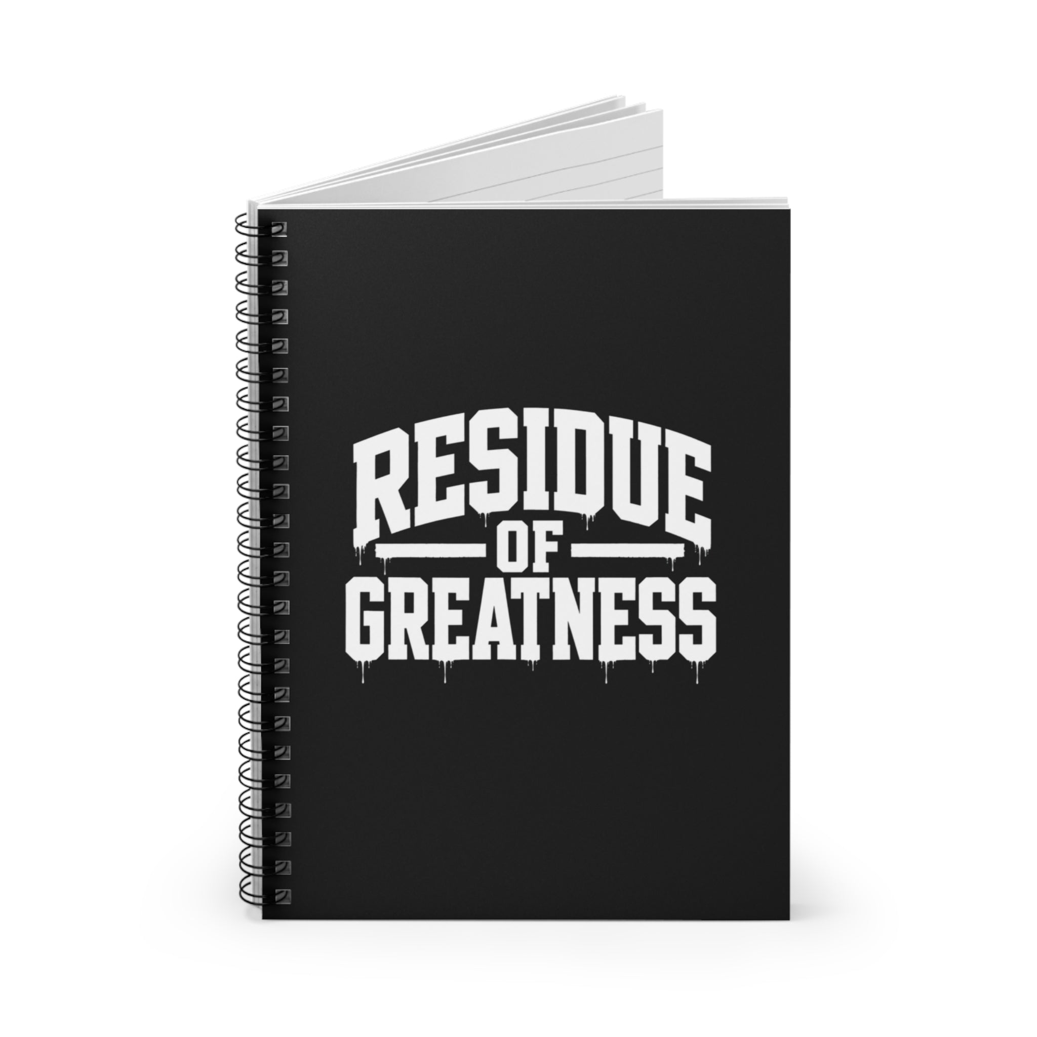 Residue of Greatness Spiral Notebook