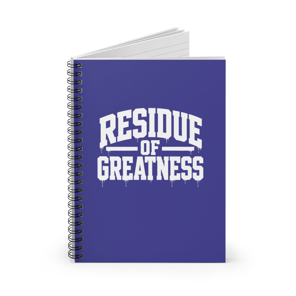 Residue of Greatness Spiral Notebook