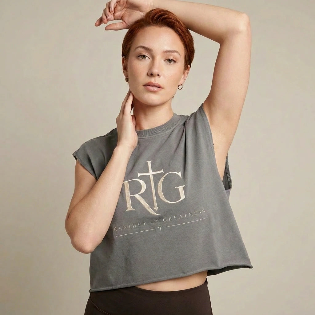 Unisex French Terry Boxy Tank Top