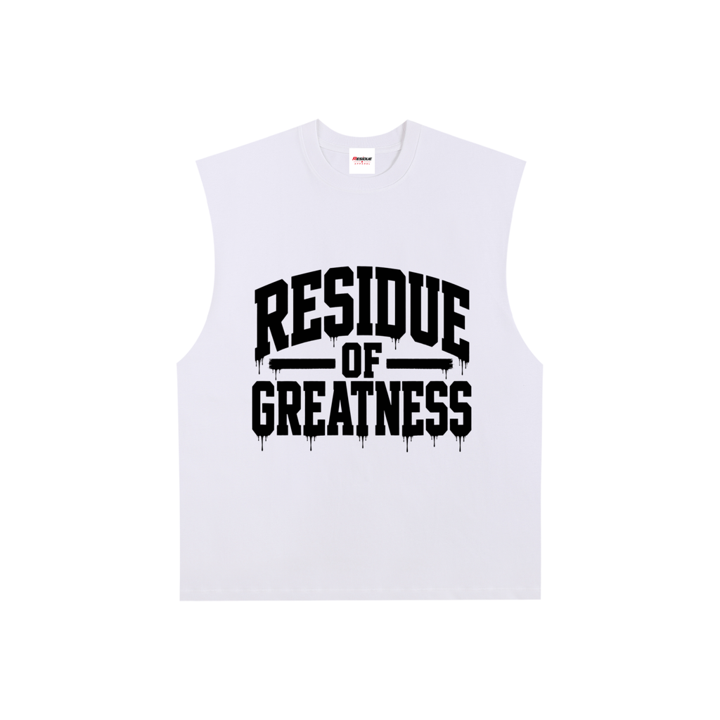 UnisexRaw Edge Cotton Tank Top